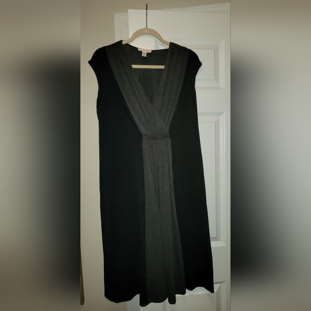Coldwater Creek black and gray dress size Large